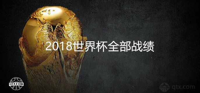 2018世界杯全部战绩